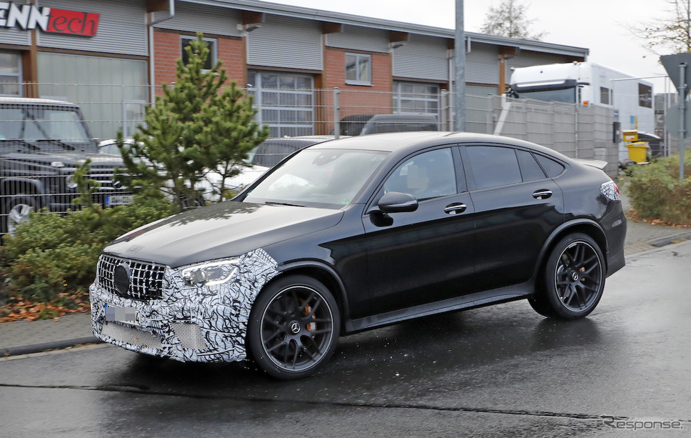 メルセデス AMG GLC63 改良新型（スクープ写真）《APOLLO NEWS SERVICE》
