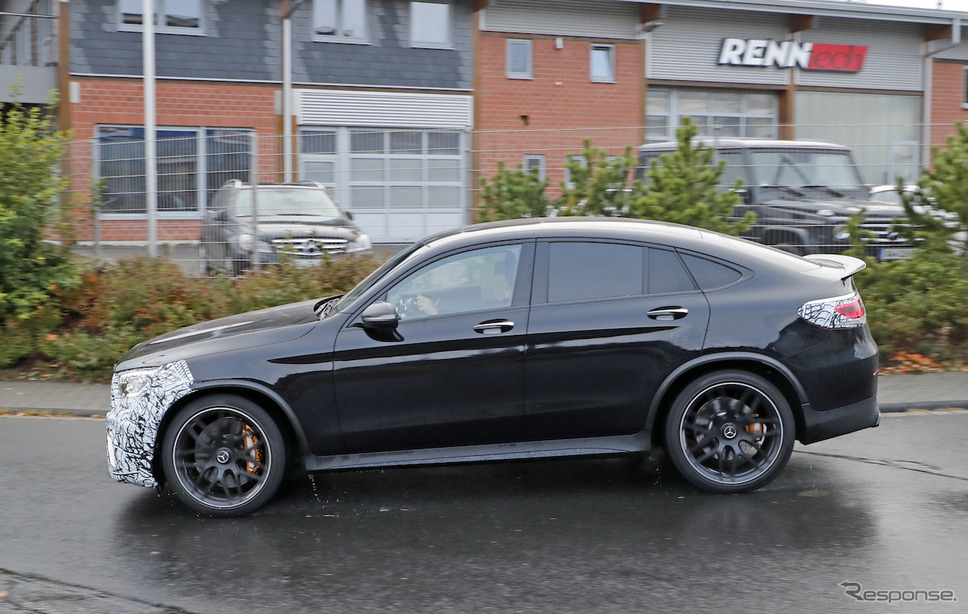 メルセデス AMG GLC63 改良新型（スクープ写真）《APOLLO NEWS SERVICE》