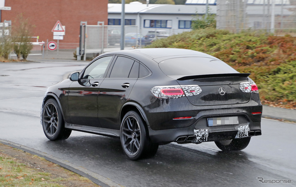 メルセデス AMG GLC63 改良新型（スクープ写真）《APOLLO NEWS SERVICE》
