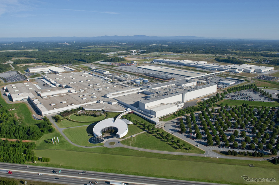 BMWグループの米国スパータンバーグ工場　(c) Getty Images