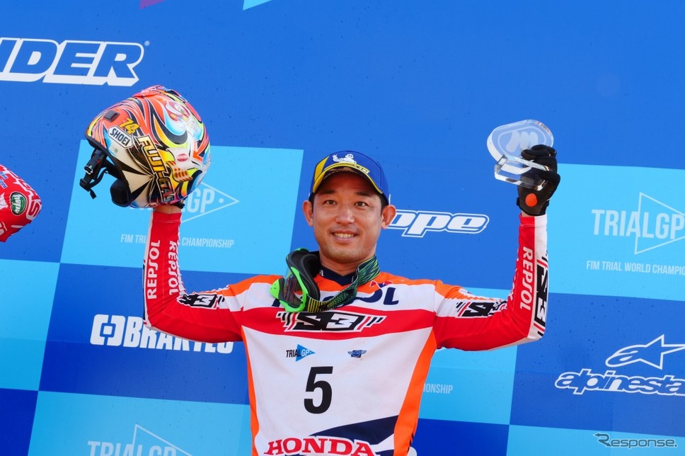 日本人でただひとりトライアル世界選手権にレギュラー参戦する藤波貴久選手