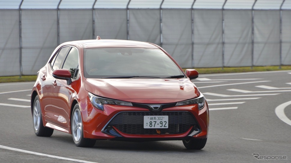 日本カー・オブ・ザ・イヤー2018-2019、10ベスト：トヨタ・カローラ《撮影 平川亮》