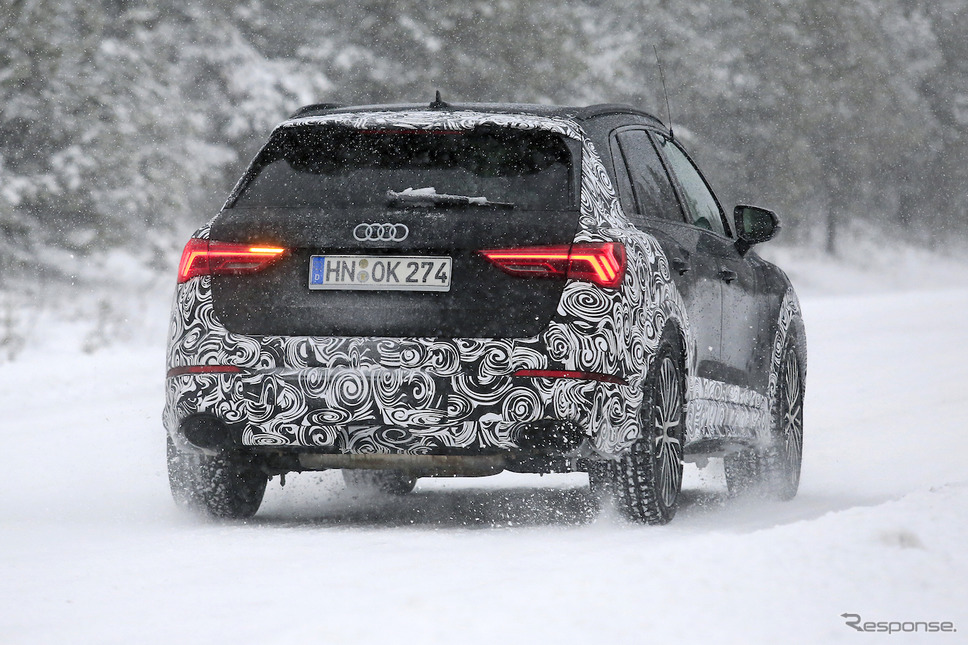 アウディ RS Q3 次期型スクープ写真《APOLLO NEWS SERVICE》