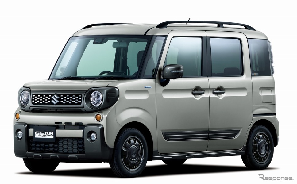 スズキ スペーシア ギア ハイブリッド XZハイブリッド XZターボ 全方位モニター用カメラパッケージ装着車(スチールシルバーメタリック)