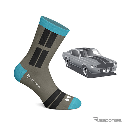 HEEL TREADのソックス(Eleanor)《画像 モトーリモーダ》