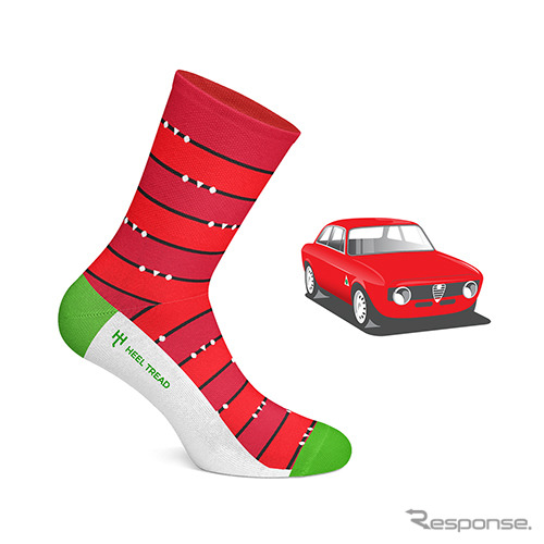 HEEL TREADのソックス(GTA)《画像 モトーリモーダ》