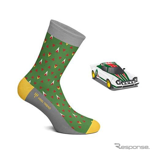 HEEL TREADのソックス(Stratos)《画像 モトーリモーダ》