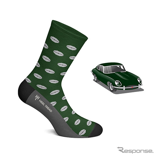 HEEL TREADのソックス(E-TYPE)《画像 モトーリモーダ》