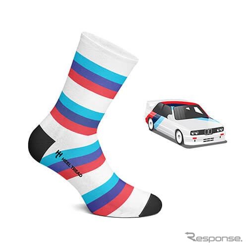 HEEL TREADのソックス(E30)《画像 モトーリモーダ》