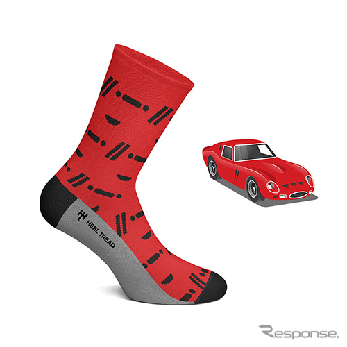 HEEL TREADのソックス(GTO)《画像 モトーリモーダ》