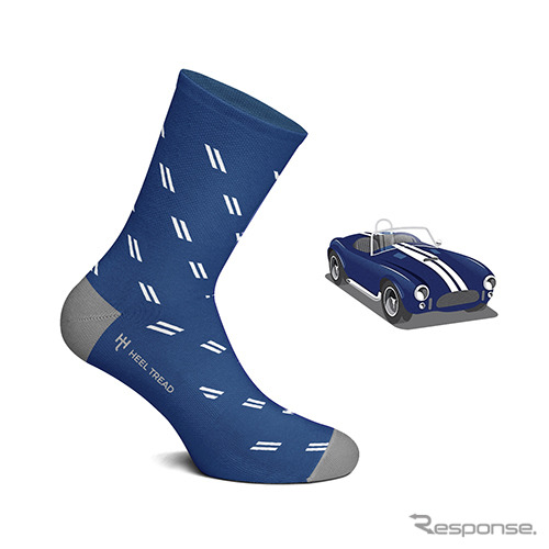 HEEL TREADのソックス(COBRA)《画像 モトーリモーダ》