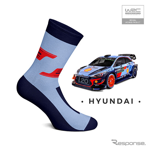 HEEL TREADのソックス(WRC Official Team Livery Pack)《画像 モトーリモーダ》