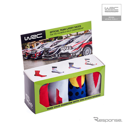 HEEL TREADのソックス(WRC Official Team Livery Pack)《画像 モトーリモーダ》