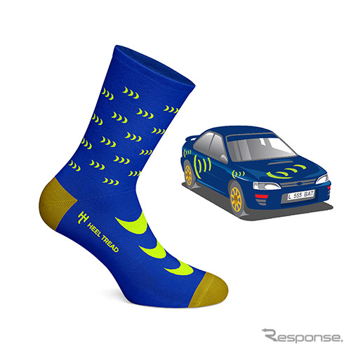 HEEL TREADのソックス(Scooby)《画像 モトーリモーダ》