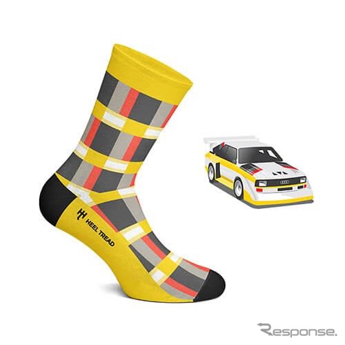 HEEL TREADのソックス(Quattro)《画像 モトーリモーダ》