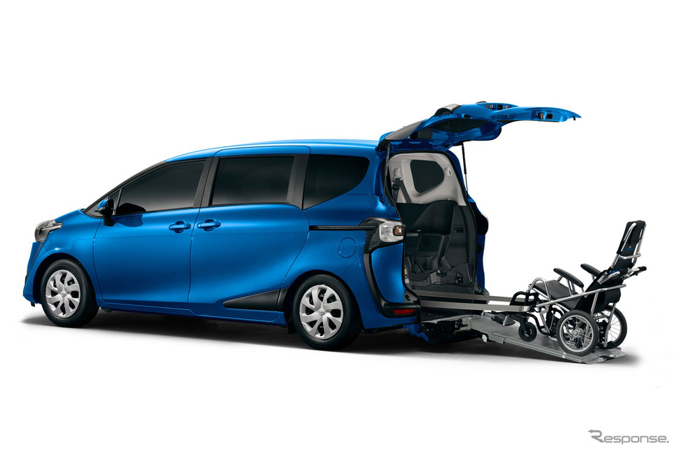 シエンタの車いす仕様車(参考画像)