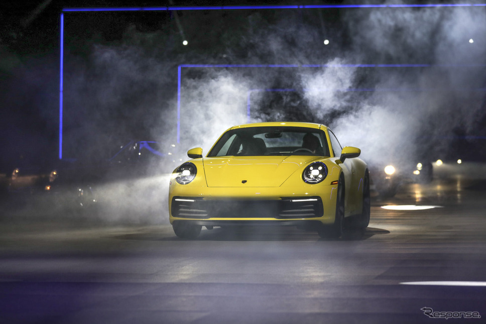 ポルシェ 911 新型 ワールドプレミアイベント《画像 ポルシェ》