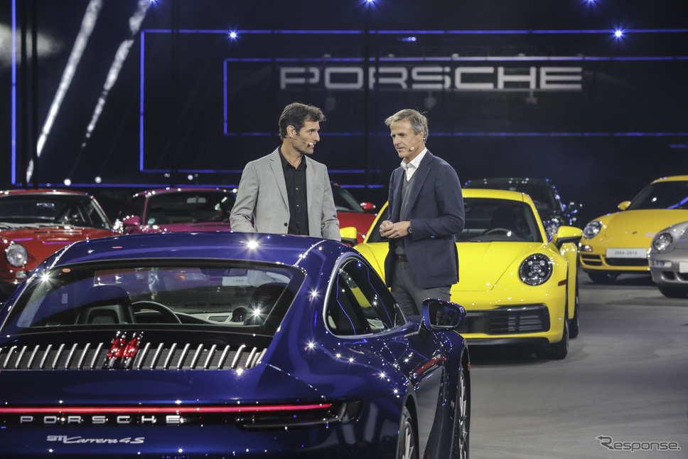 ポルシェ 911 新型 ワールドプレミアイベント《画像 ポルシェ》