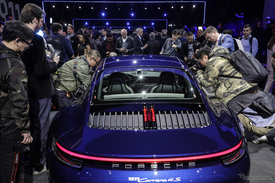 ポルシェ 911 新型 ワールドプレミアイベント《画像 ポルシェ》