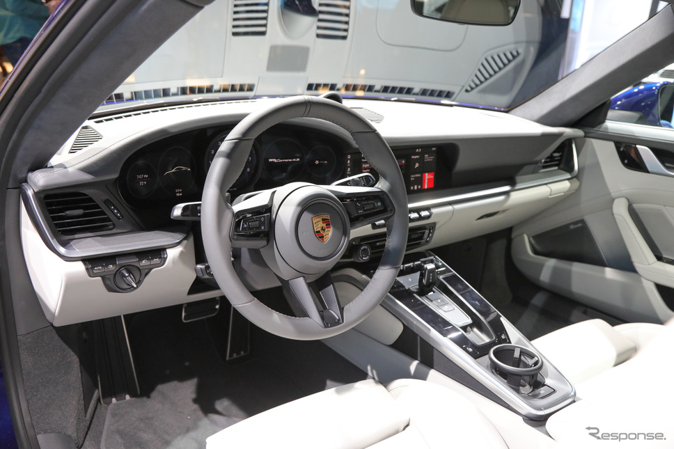 ポルシェ 911 新型(ロサンゼルスモーターショー2018)《撮影 佐藤靖彦》