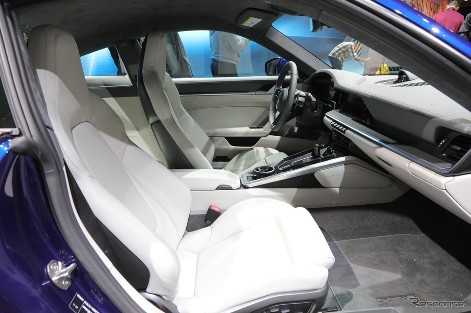 ポルシェ 911 新型(ロサンゼルスモーターショー2018)《撮影 佐藤靖彦》
