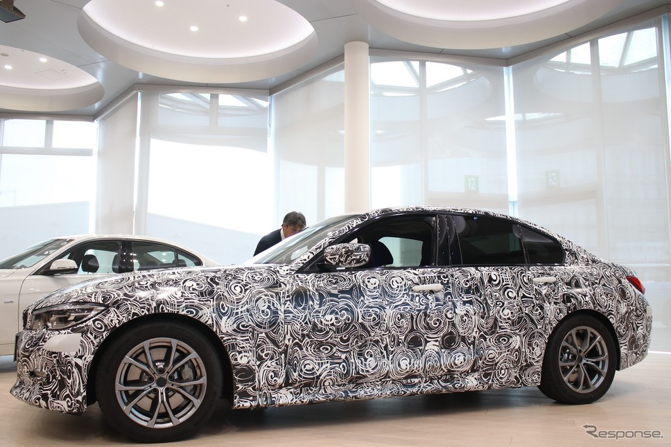 BMW 3シリーズ(偽装)《撮影 内田俊一》