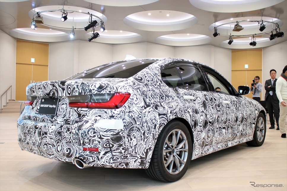 BMW 3シリーズ(偽装)《撮影 内田俊一》