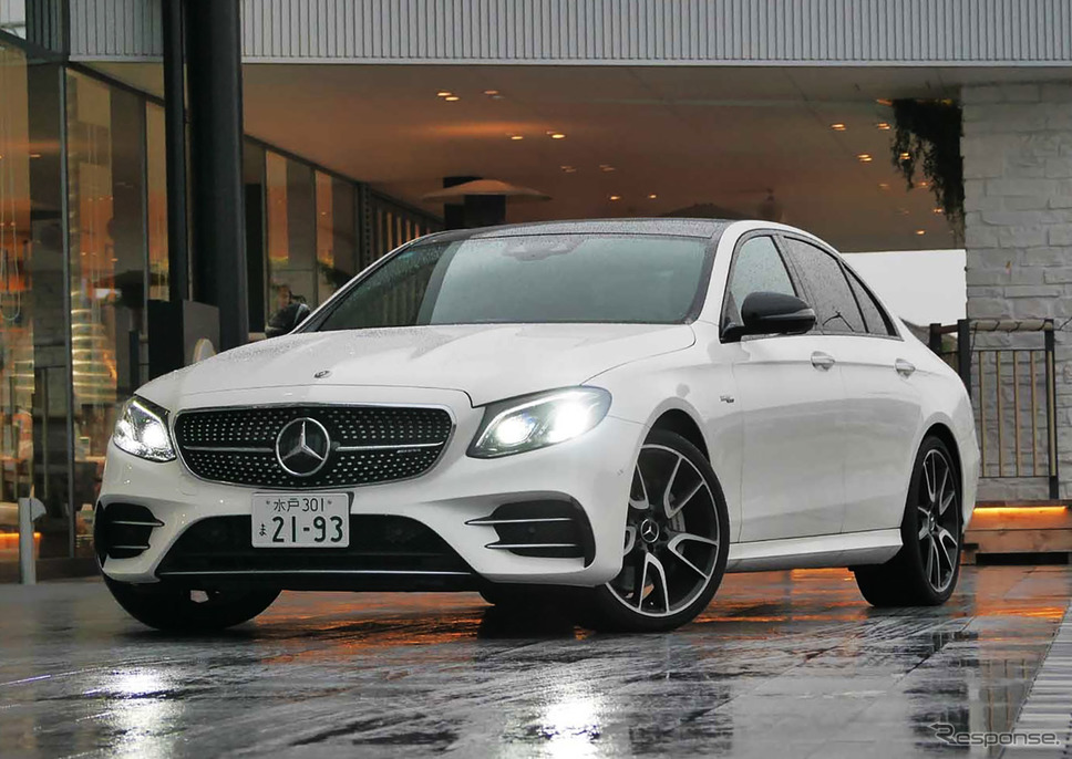 メルセデスAMG E53 4MATIC撮影 中村孝仁