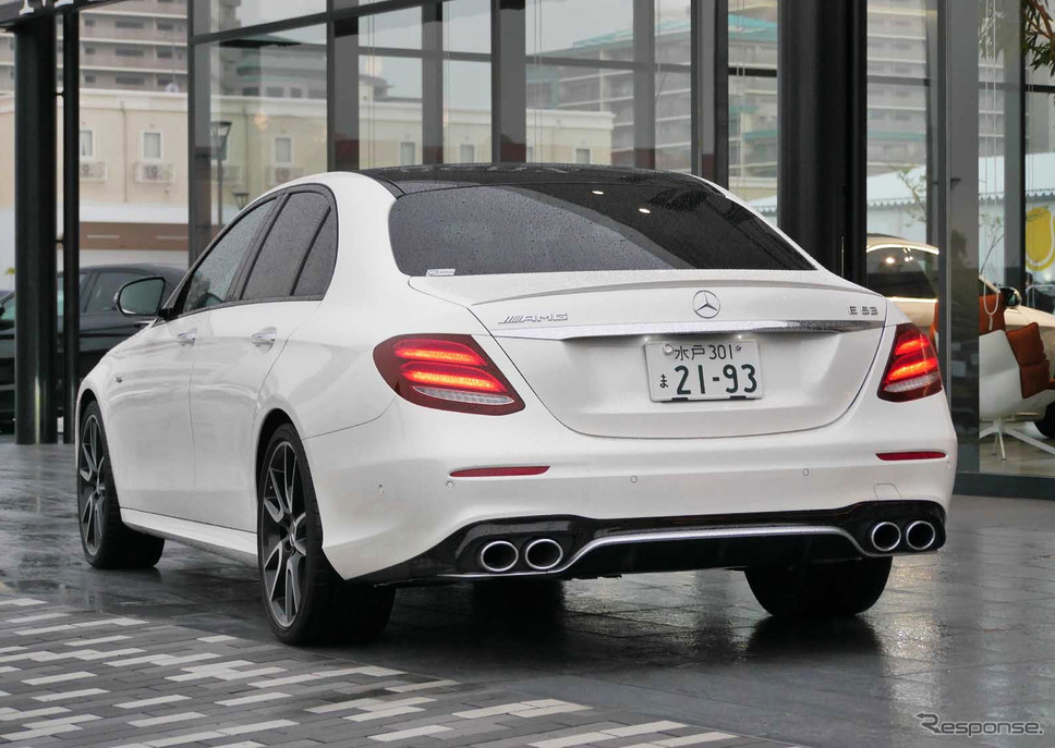 メルセデスAMG E53 4MATIC撮影 中村孝仁
