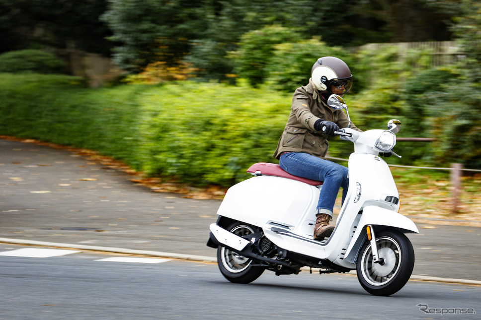 ランブレッタ V125《撮影 藤村のぞみ》