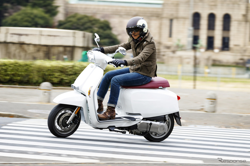 ランブレッタ V125《撮影 藤村のぞみ》