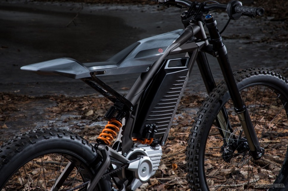 ハーレー 電動モーターサイクルのコンセプトモデル