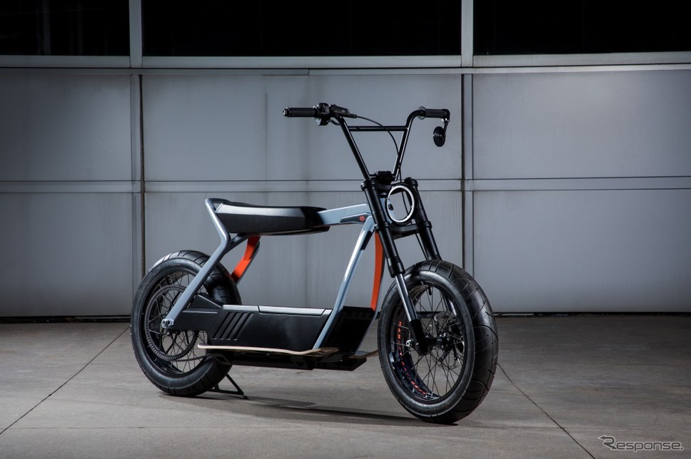 ハーレー 電動モーターサイクルのコンセプトモデル