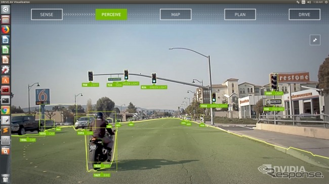エヌビディアのレベル2+の自動運転システム、「NVIDIA DRIVE AutoPilot」