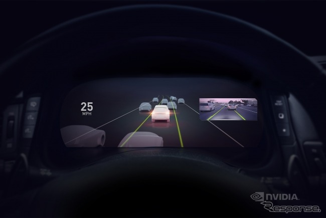 エヌビディアのレベル2+の自動運転システム、「NVIDIA DRIVE AutoPilot」