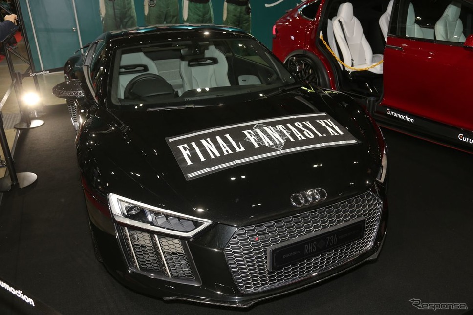 Audi R8 Star of Lucis(東京オートサロン2019)《撮影 佐藤隆博》