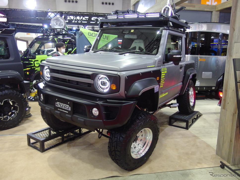 スズキ・ジムニーのカスタム(東京オートサロン2019)《撮影 高木啓》