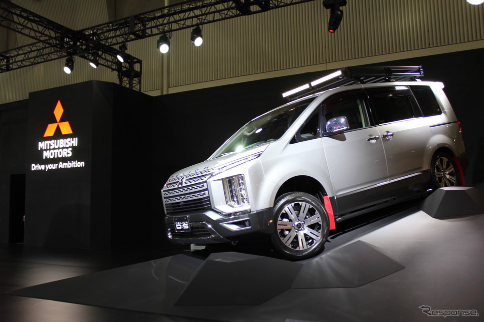 東京オートサロン2019 三菱自動車ブース 新型デリカD:5 URBAN GEAR《撮影 松崎祐子》