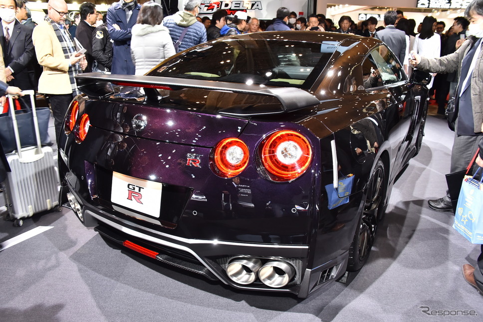 GT-R大坂なおみ仕様(東京オートサロン2019)《撮影 阿部哲也》