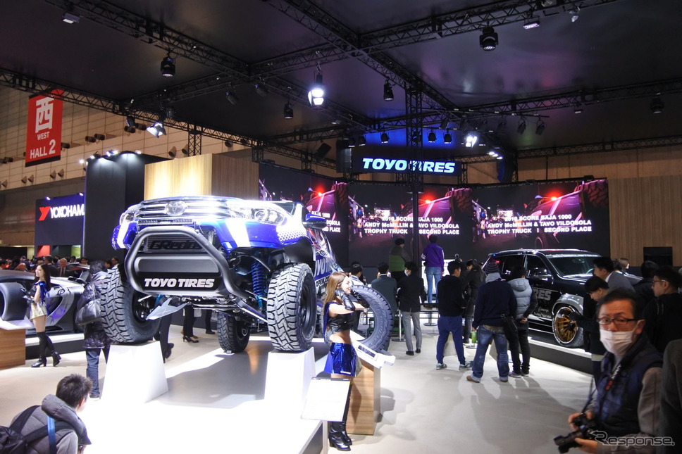 TOYO TIREブース（東京オートサロン2019《撮影　小松哲也》