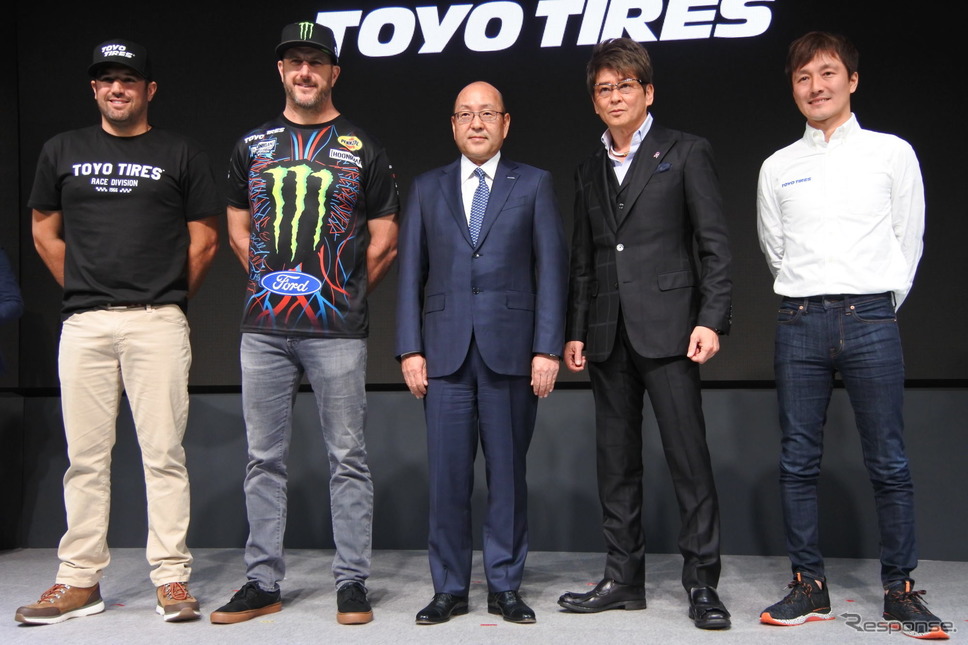 TOYO TIRE プレスカンファレンス（東京オートサロン2019）《撮影　小松哲也》