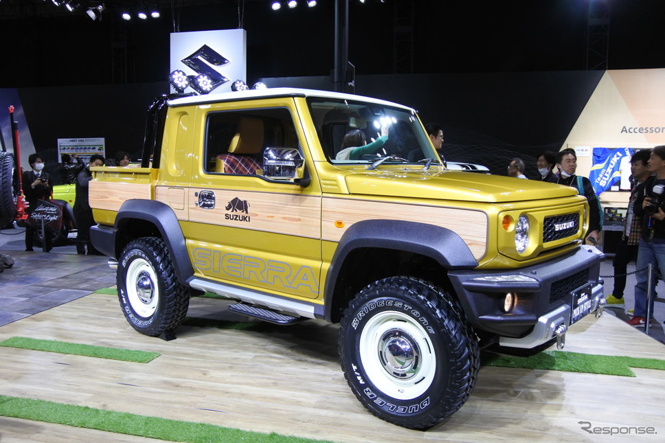 スズキ・ジムニーシエラ・ピックアップスタイル(東京オートサロン2019)《撮影 小松哲也》