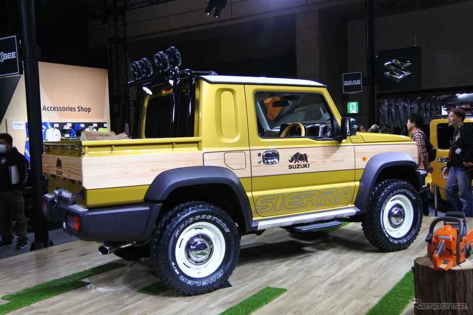 スズキ・ジムニーシエラ・ピックアップスタイル(東京オートサロン2019)《撮影 小松哲也》