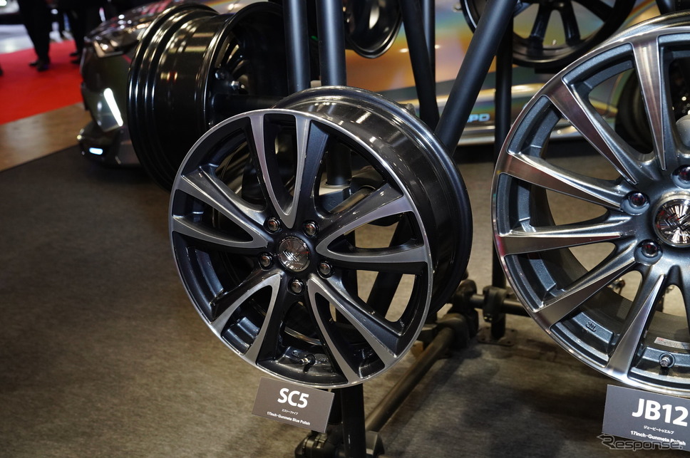 トピー実業ブース(東京オートサロン2019)《撮影 愛甲武司》