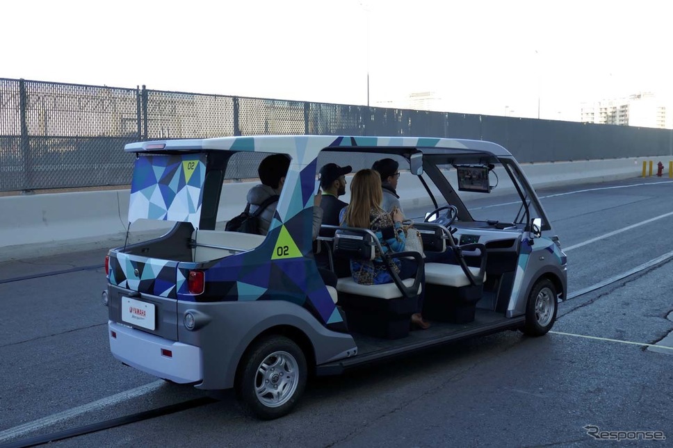 「Public Personal Mobility」は、3列シートに6人乗車が可能《撮影 会田肇》