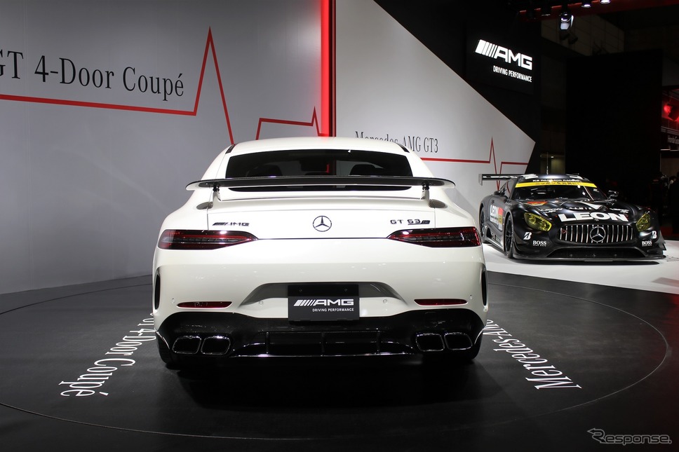 メルセデスAMG GT4ドアクーペ63S 4MATIC+（東京オートサロン2019）《撮影  内田俊一》