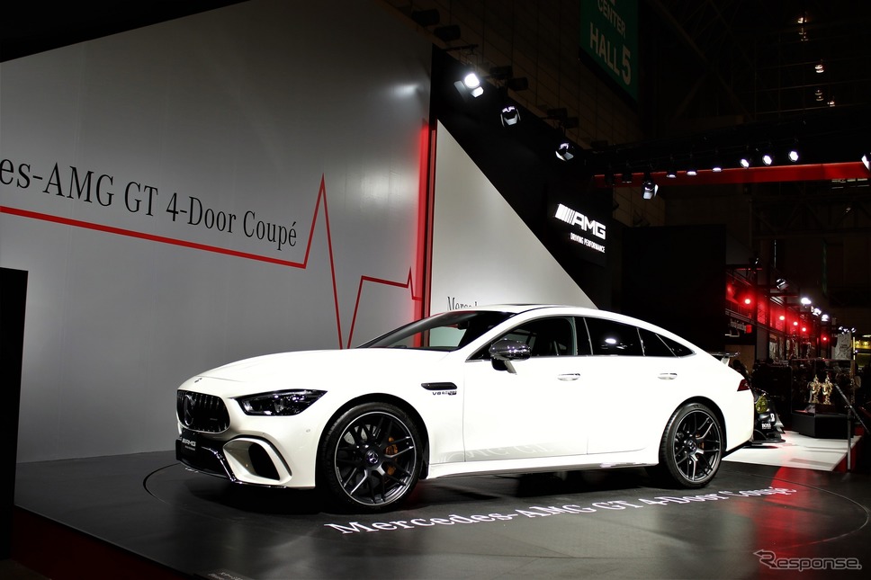メルセデスAMG GT4ドアクーペ63S 4MATIC+(東京オートサロン2019)《撮影 内田俊一》