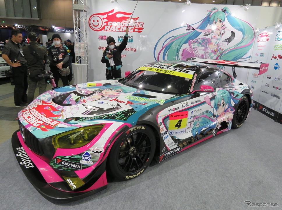 NSX GT3のライバル、メルセデスAMG GT3。《撮影 遠藤俊幸》