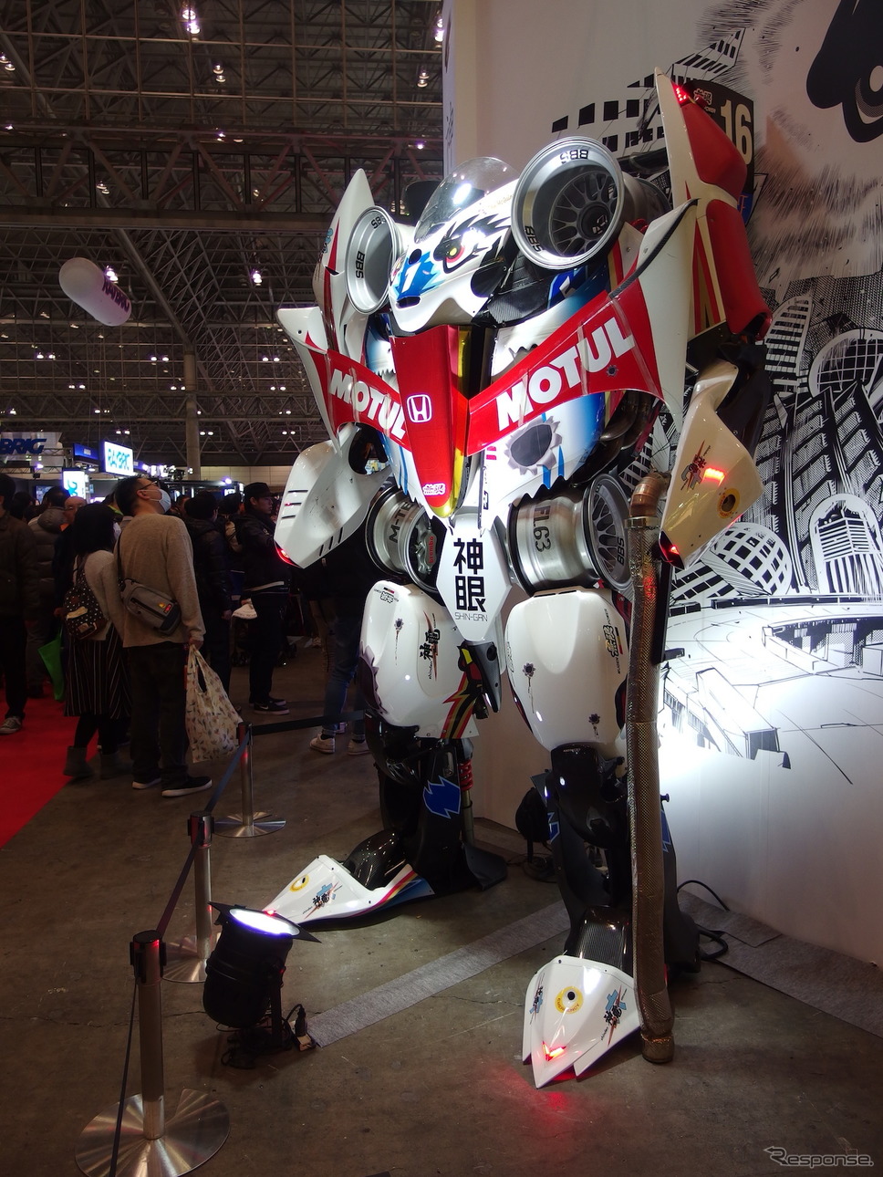 東京オートサロン 無限ブース《撮影 高木啓》