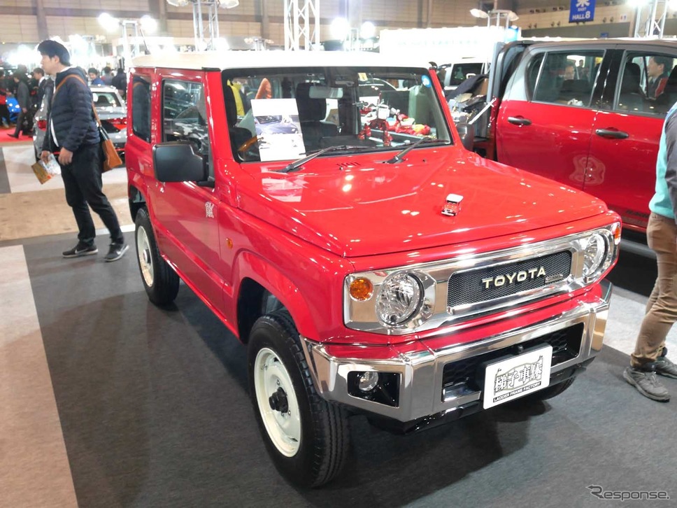 スズキ・ジムニー/ジムニーシエラのカスタム(東京オートサロン2019)《撮影 中村孝仁》